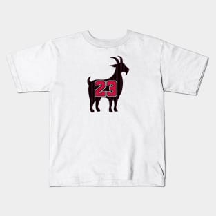 MJ Goat Bulls Kids T-Shirt